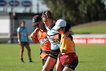 Canterbury-Bankstown BULLDOGS v Cronulla Sharks Tarsha Gale Cup Rnd 9 u18 Girls Rugby League Action (Photo : steve montgomery / OurFootyTeam.com)