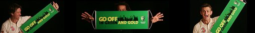 Go Green & Gold banner