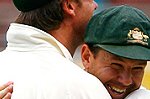 Skipper Ricky Ponting after winning the 1st Ashes Test