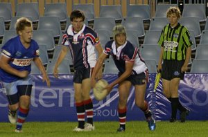 The Roosters attack - Engadine Vs Menai at Shark Park (Photo's : ourfooty media)