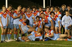 De la Salle U 15a's at Shark Park (Photo : ourfooty media)