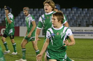 Ryan Willis is the little general - De la Salle Vs Gymea Gorilla's Rnd 3 at Shark Park ( Photo : ourfooty media)