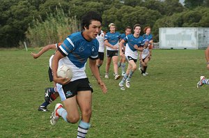 Joseph on his way to try #2 - Sharks U 15's Vs FWAS (Photo : ourfooty media)
