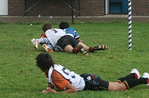 Joseph is in Sharks U 15's Vs FWAS (Photo : ourfooty media)