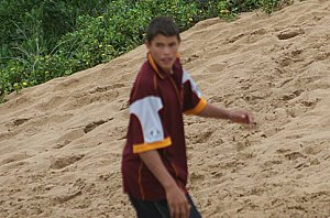 Academy boyz take the sand hills challenge