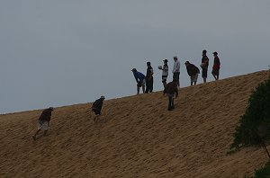 Academy boyz take the sand hills challenge