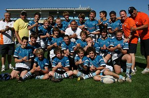 Cronulla Sharks Under 13's Development Squad after the Dubbo EastRidge Cobra's tour game at Shark Park (Photo's : ourfooty media ) 