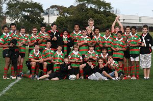 South Sydney Rabbitohs u 13 dev team ( Photo : ourfooty media)