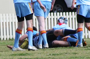 Aquinas Colts vs De La Salle in the Under 14 A's 2008 FINAL ( Photo's : ourfooty media ) 