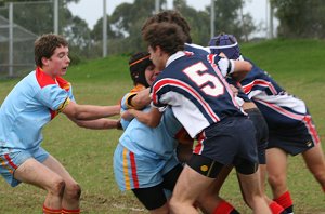 Menai Roosters Vs De la Salle U 15A's (Photo : ourfooty media)
