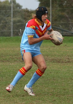 Aaron Faulkner is an underestimated player - Menai Roosters Vs De la Salle U 15A's (Photo : ourfooty media)