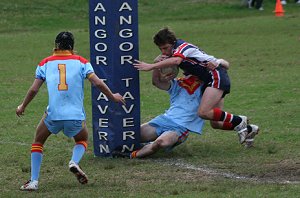 Nearly there - Menai Roosters Vs De la Salle U 15A's (Photo : ourfooty media)