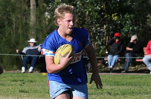 De La Salle Vs Engadine Dragons U 15a's Rnd 17 action ( Photo : ourfooty media ) 