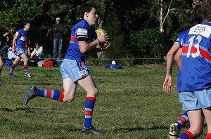 De La Salle Vs Engadine Dragons U 15a's Rnd 17 action ( Photo : ourfooty media ) 