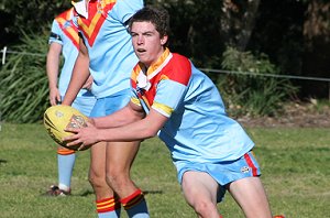 De La Salle Vs Engadine Dragons U 15a's Rnd 17 action ( Photo : ourfooty media ) 