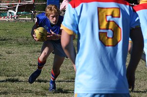 De La Salle Vs Engadine Dragons U 15a's Rnd 17 action ( Photo : ourfooty media ) 