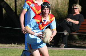 De La Salle Vs Engadine Dragons U 15a's Rnd 17 action ( Photo : ourfooty media ) 