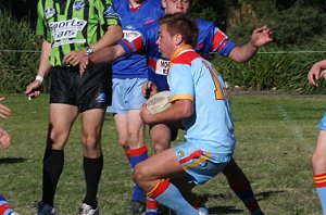 De La Salle Vs Engadine Dragons U 15a's Rnd 17 action ( Photo : ourfooty media ) 