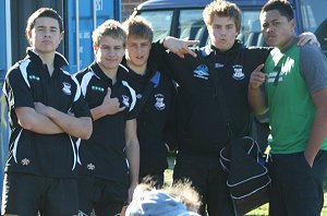 De La Salle Vs Engadine Dragons U 15a's Rnd 17 action ( Photo : ourfooty media ) 