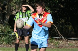 De La Salle Vs Engadine Dragons U 15a's Rnd 17 action ( Photo : ourfooty media ) 