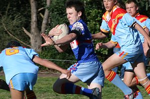 De La Salle Vs Engadine Dragons U 15a's Rnd 17 action ( Photo : ourfooty media ) 