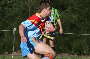 De La Salle Vs Engadine Dragons U 15a's Rnd 17 action ( Photo : ourfooty media ) 