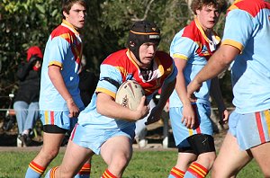 De La Salle Vs Engadine Dragons U 15a's Rnd 17 action ( Photo : ourfooty media ) 
