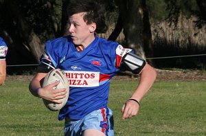 De La Salle Vs Engadine Dragons U 15a's Rnd 17 action ( Photo : ourfooty media ) 