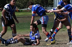 Cronulla Caringbah Vs Engadine Dragons U 15A's in Action ( Photo : ourfooty media)