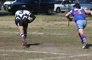 Cronulla Caringbah Vs Engadine Dragons U 15A's in Action ( Photo : ourfooty media)