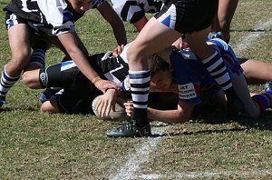 Cronulla Caringbah Vs Engadine Dragons U 15A's in Action ( Photo : ourfooty media)