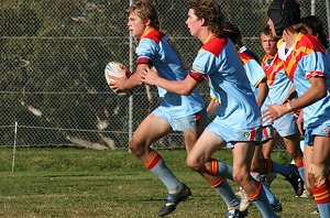 De La Salle attack - U15A's Roosters Vs De La Salle (Photo : ourfooty media)
