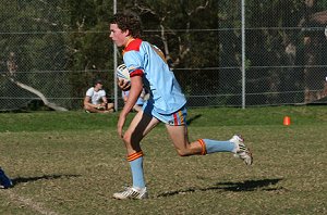Tommy McLennan runs riot - U15A's Roosters Vs De La Salle (Photo : ourfooty media)
