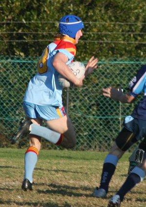 Nick Ratcliffe on a burst down the wing - - De la Salle Vs Aquinas Colts Rnd 9 (Photo : ourfooty media)