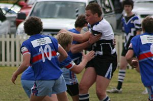 Cronulla Caringbah Vs Engadine Dragons 1 st Semi Final action (Photo : ourfooty media)