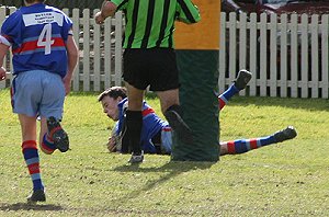 Cronulla Caringbah Vs Engadine Dragons 1 st Semi Final action (Photo : ourfooty media)