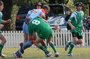 De La Salle Vs Gymea Gorilla's 2nd Semi Final action (Photo : ourfooty media) 