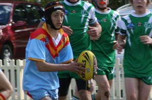 De La Salle Vs Gymea Gorilla's 2nd Semi Final action (Photo : ourfooty media) 