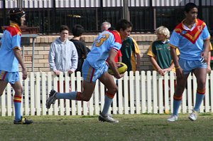 De La Salle Vs Gymea Gorilla's 2nd Semi Final action (Photo : ourfooty media) 