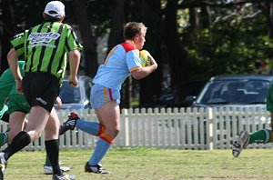 De La Salle Vs Gymea Gorilla's 2nd Semi Final action (Photo : ourfooty media) 