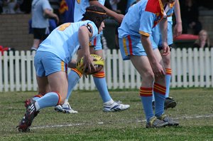 De La Salle Vs Gymea Gorilla's 2nd Semi Final action (Photo : ourfooty media) 