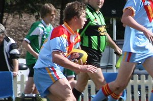 De La Salle Vs Gymea Gorilla's 2nd Semi Final action (Photo : ourfooty media) 