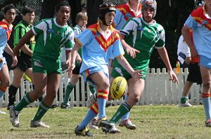 De La Salle Vs Gymea Gorilla's 2nd Semi Final action (Photo : ourfooty media) 