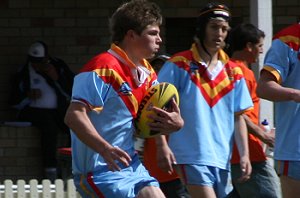 De La Salle Vs Gymea Gorilla's 2nd Semi Final action (Photo : ourfooty media) 