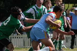 De La Salle Vs Gymea Gorilla's 2nd Semi Final action (Photo : ourfooty media) 