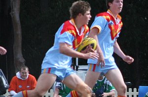 De La Salle Vs Gymea Gorilla's 2nd Semi Final action (Photo : ourfooty media) 