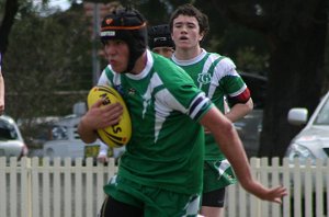 De La Salle Vs Gymea Gorilla's 2nd Semi Final action (Photo : ourfooty media) 