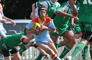 De La Salle Vs Gymea Gorilla's 2nd Semi Final action (Photo : ourfooty media) 