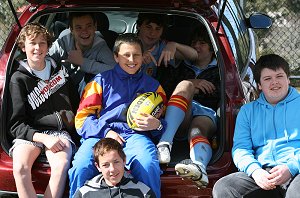 De La Salle Vs Gymea Gorilla's 2nd Semi Final action (Photo : ourfooty media) 