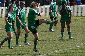 De La Salle Vs Gymea Gorilla's 2nd Semi Final action (Photo : ourfooty media) 